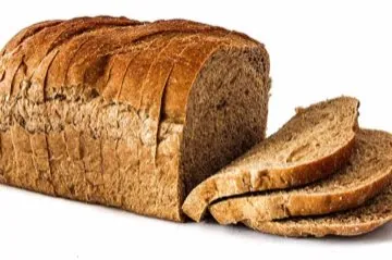 A sliced wholemeal loaf