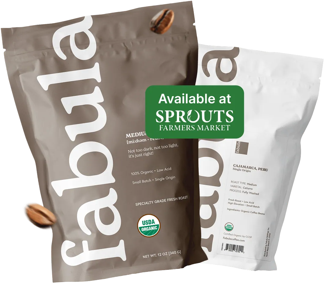 Fabula organic coffee bags