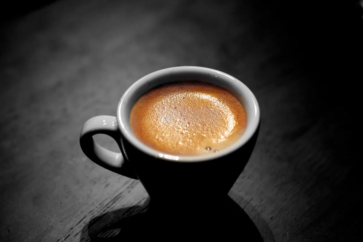 Pour-over coffee brewing